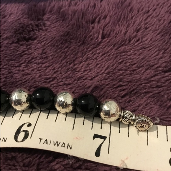 JAI John Hardy 8mm Hammered Solid Sterling Silver Bold Bracelet - Picture 9 of 11